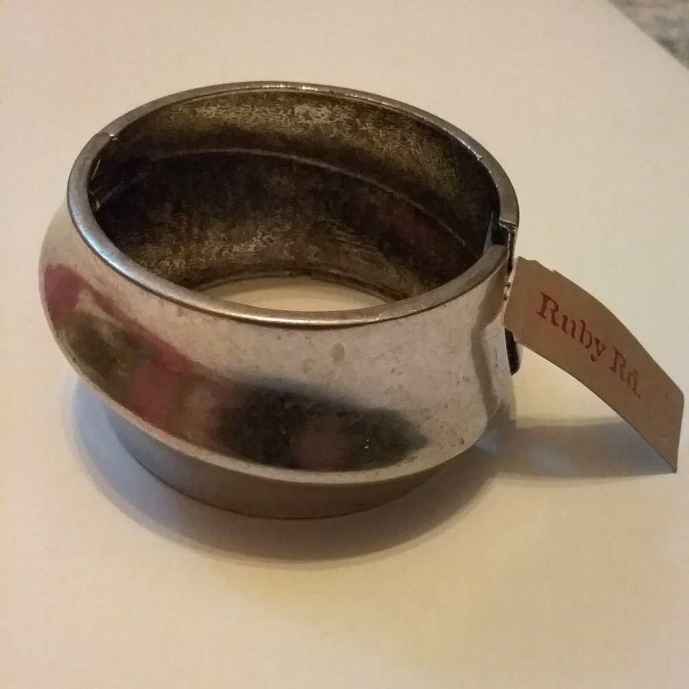 Ruby Rd. Silver Bangle Bracelet